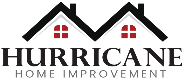Hurricane home improvement logo.