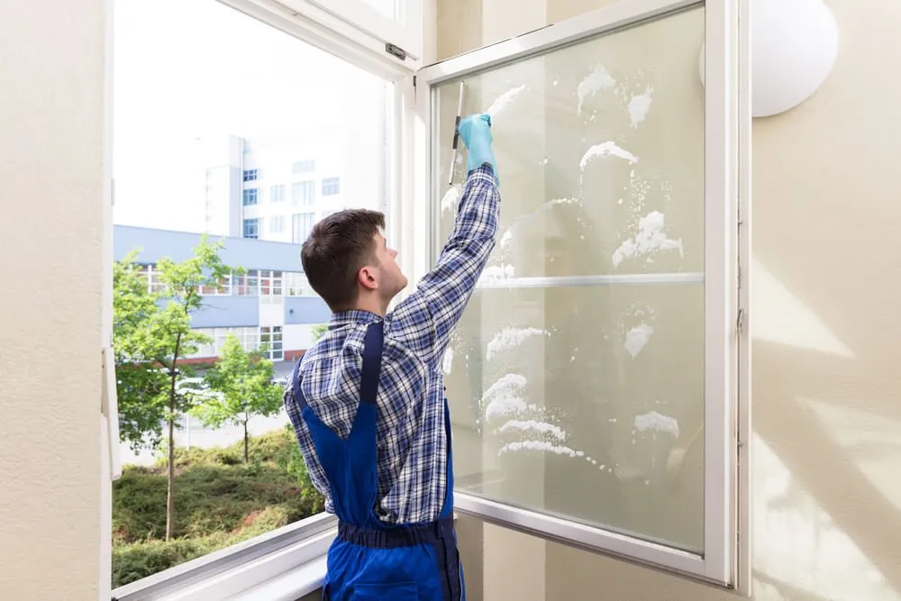 maintain and clean hurricane impact windows